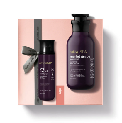 NSPA Uva Merlot Body Splash, Boticario 200ml