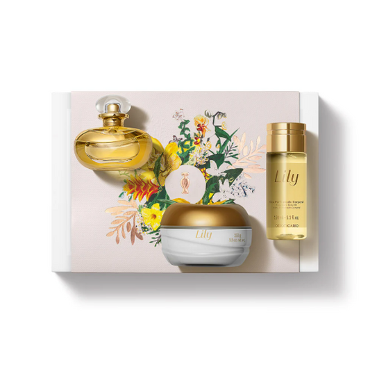 Kit Lily, Geschenkset Körper- Handcreme und Parfum, Boticario