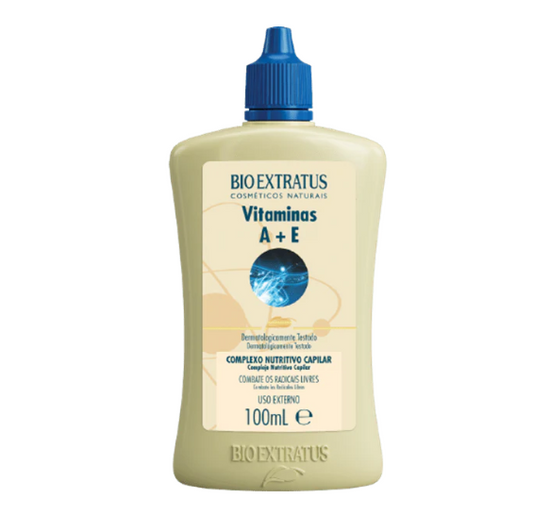 Vitaminas A + E Complexo Nutritivo Capilar, Bio Extratus, 100ml