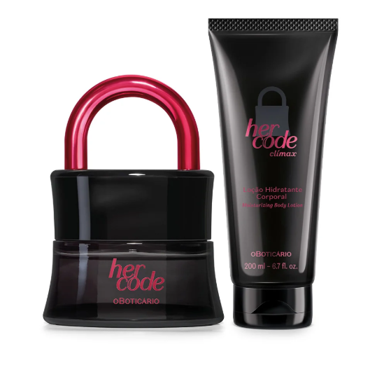 Her Code Climax Eau de Parfum, Boticario, 50ml