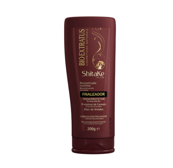 Finalizador Termoprotetor Shitake Plus, Hitzeschutz für Haare, Bio Extratus 200g