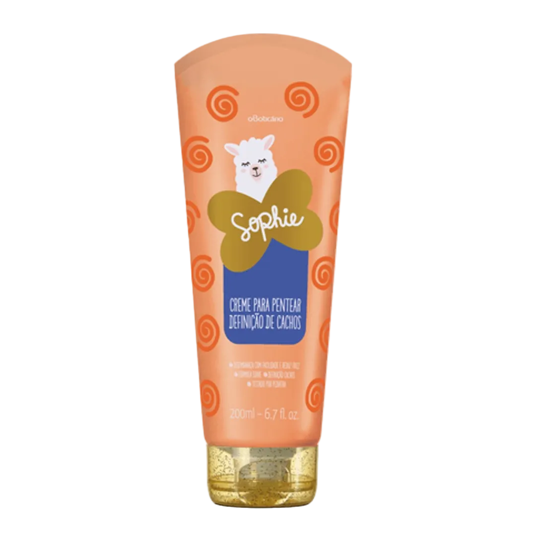 Sophie Creme Pentear Cachos, Kämmcreme für Locken, Boticário, 200ml