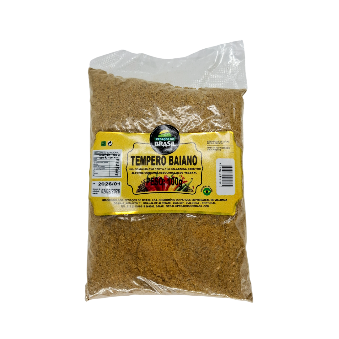Tempero Baiano, Gewürzmischung, Aroma D'Minas, 100g