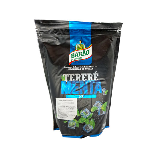 Tereré Menta Ice, Mate-Tee Minze ICE, Barão de Cotegipe 500g