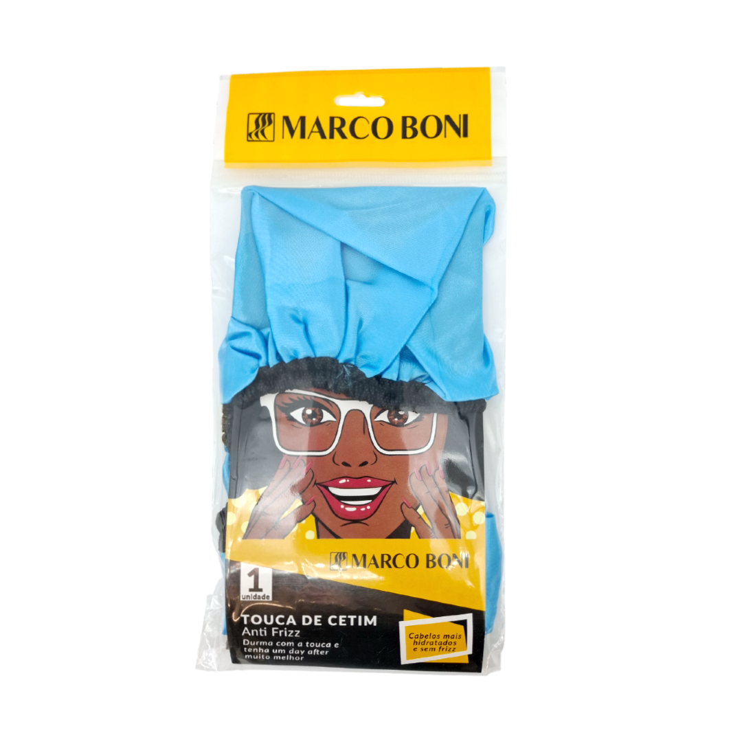 Touca de Cetim Anti Frizz, Satinmütze, Marco Boni
