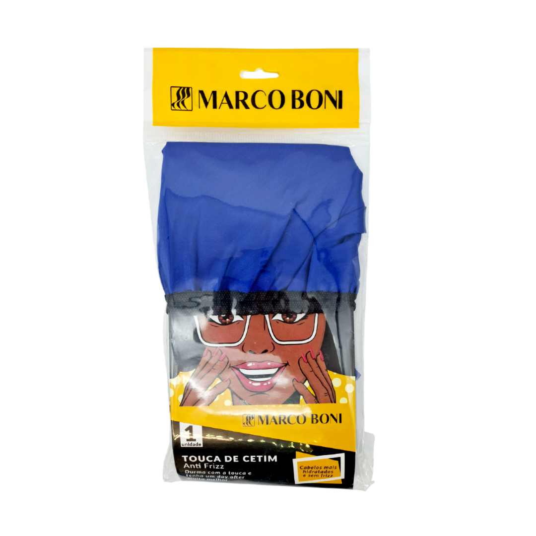 Touca de Cetim Anti Frizz, Satinmütze, Marco Boni