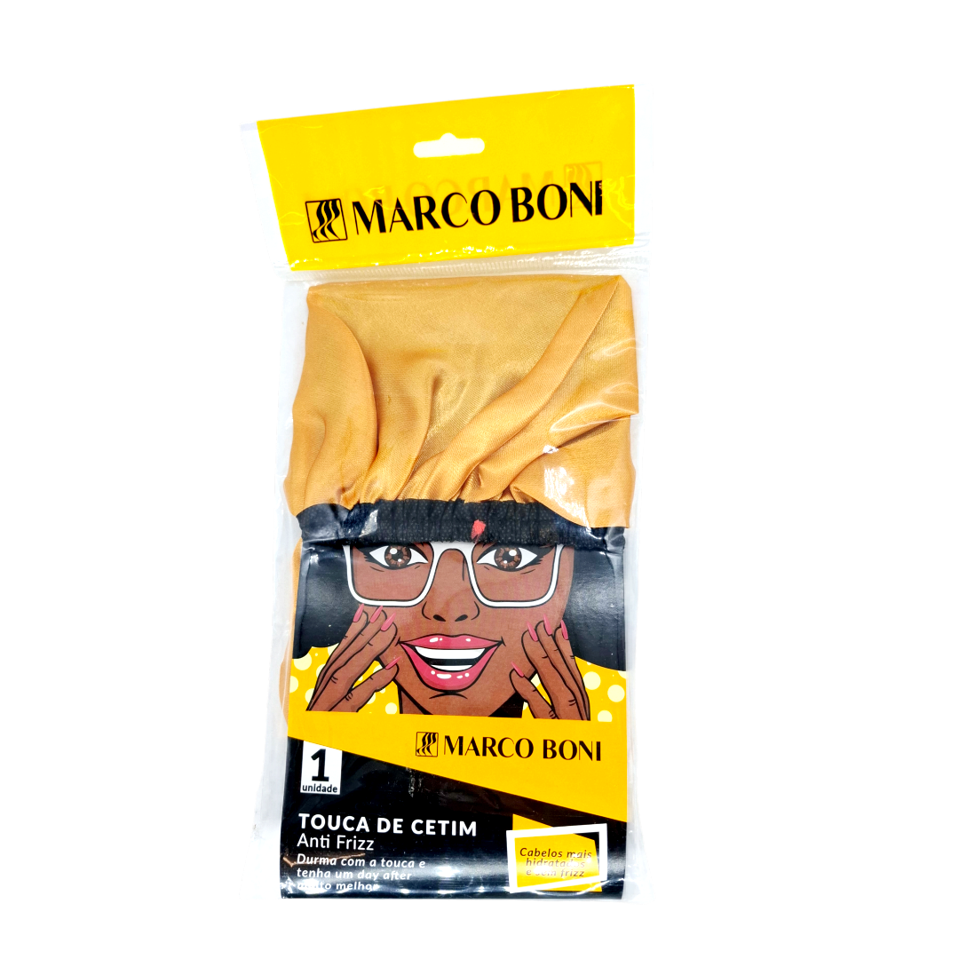 Touca de Cetim Anti Frizz, Satinmütze, Marco Boni