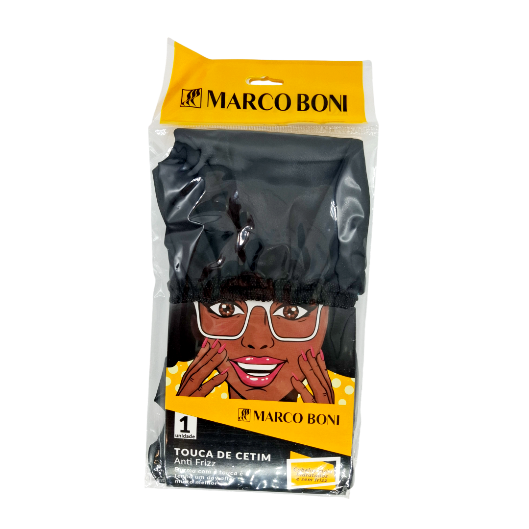 Touca de Cetim Anti Frizz, Satinmütze, Marco Boni