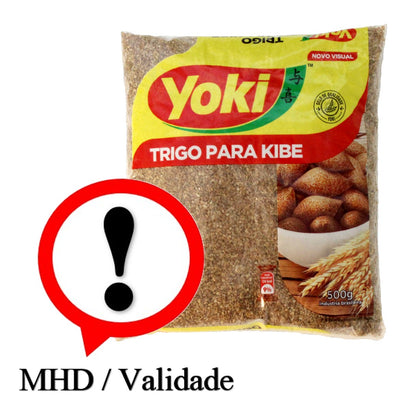 Trigo para Kibe, Weizen für Kibe, Yoki, 500g