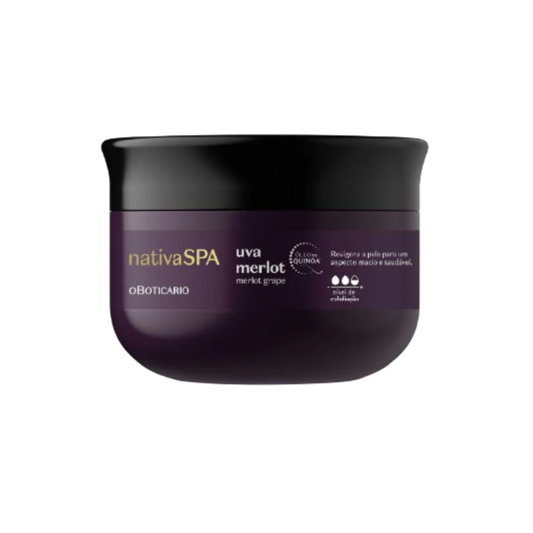 NSPA Uva Merlot Esfoliante Corporal, Körperpeeling, Boticario 180g