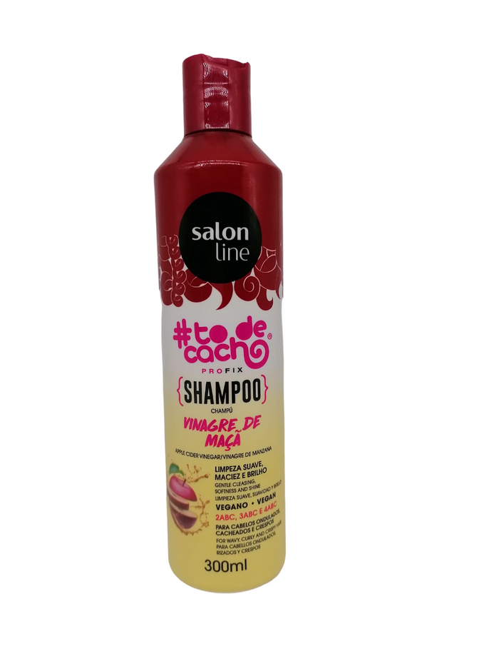 #todecacho Shampoo Vinagre Maca, Salon Line 300ml