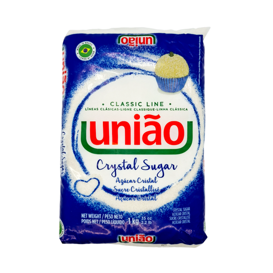 Acucar Cristal, weißer Kristallrohrzucker, Uniao 1kg