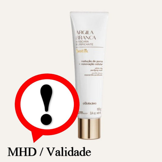 Máscara Facial Argila, Gesichtsmaske, Boticario, 100g