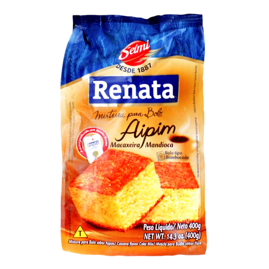 Bolo Mandioca, Backmischung Kuchen Maniokgeschmack, Renata, 400g