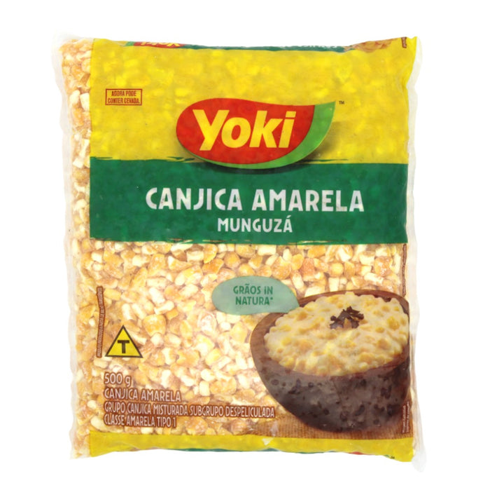 Canjica, geschälter gelber Mais, Yoki, 500g