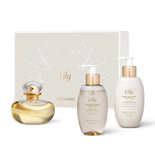 Coffret Dia das Maes Lily Corpo, Set Lily Körper, Boticario