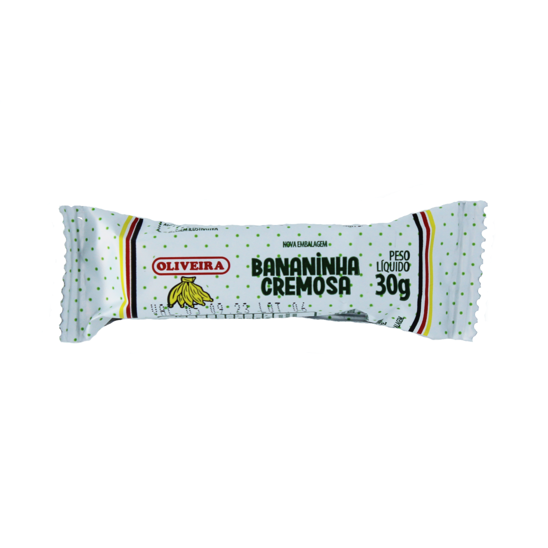 Bananinha Cremosa, Bananenriegel, Oliveira, 30g