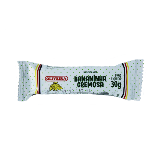 Bananinha Cremosa, Bananenriegel, Oliveira, 30g