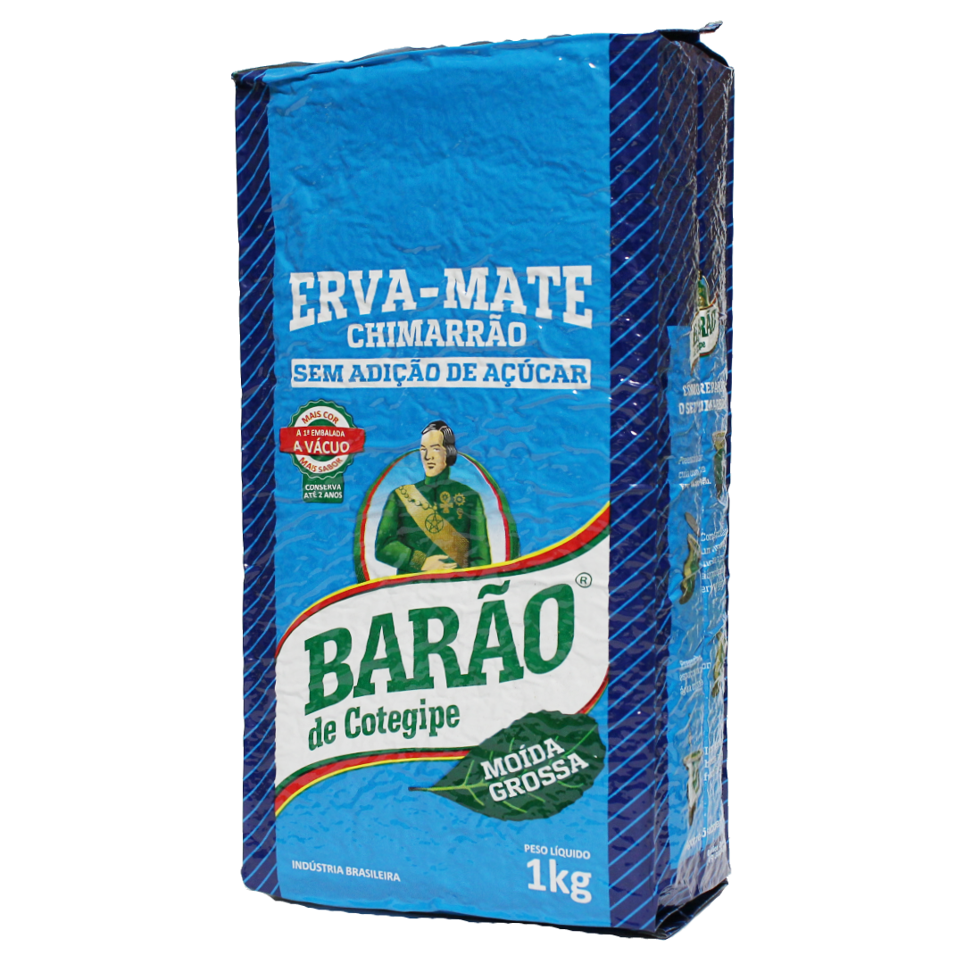 Erva Mate grossa, Mate-Tee, Chimarrao, Barao de Cotegipe, 1kg