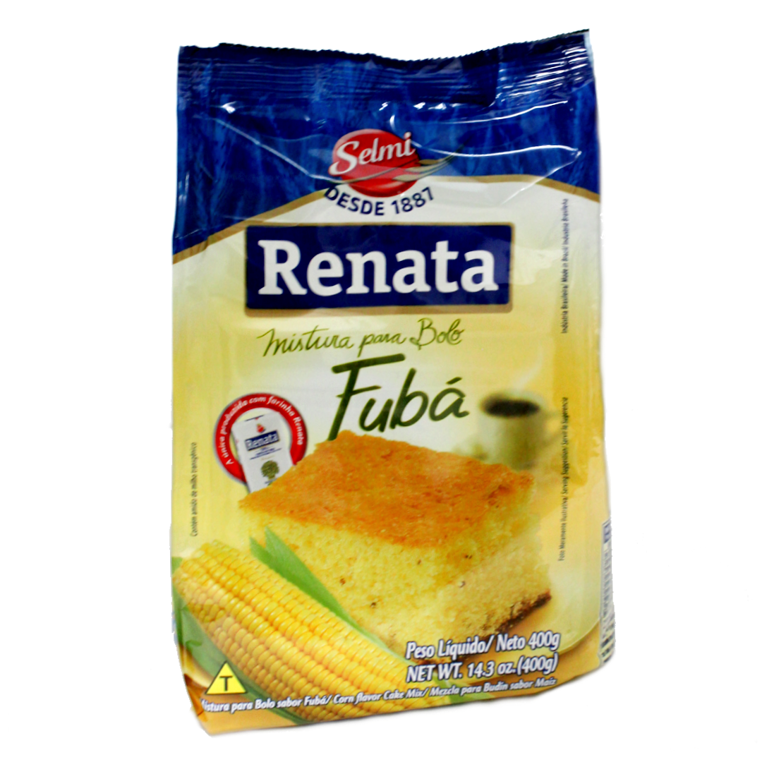 Bolo de Fuba, Backmischung für Kuchen mit Maisgeschmack, Renata, 400g