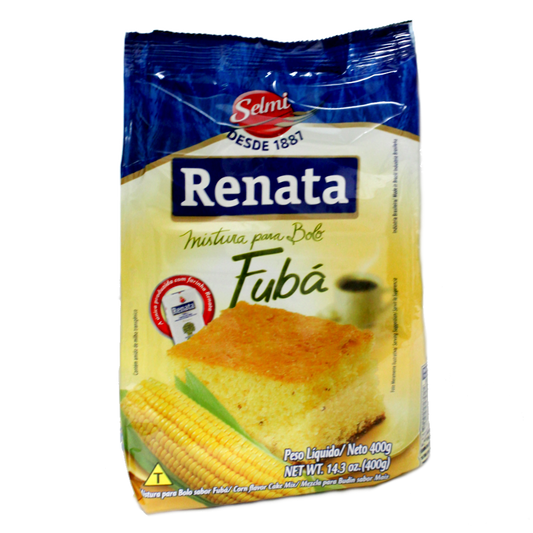 Bolo de Fuba, Backmischung für Kuchen mit Maisgeschmack, Renata, 400g