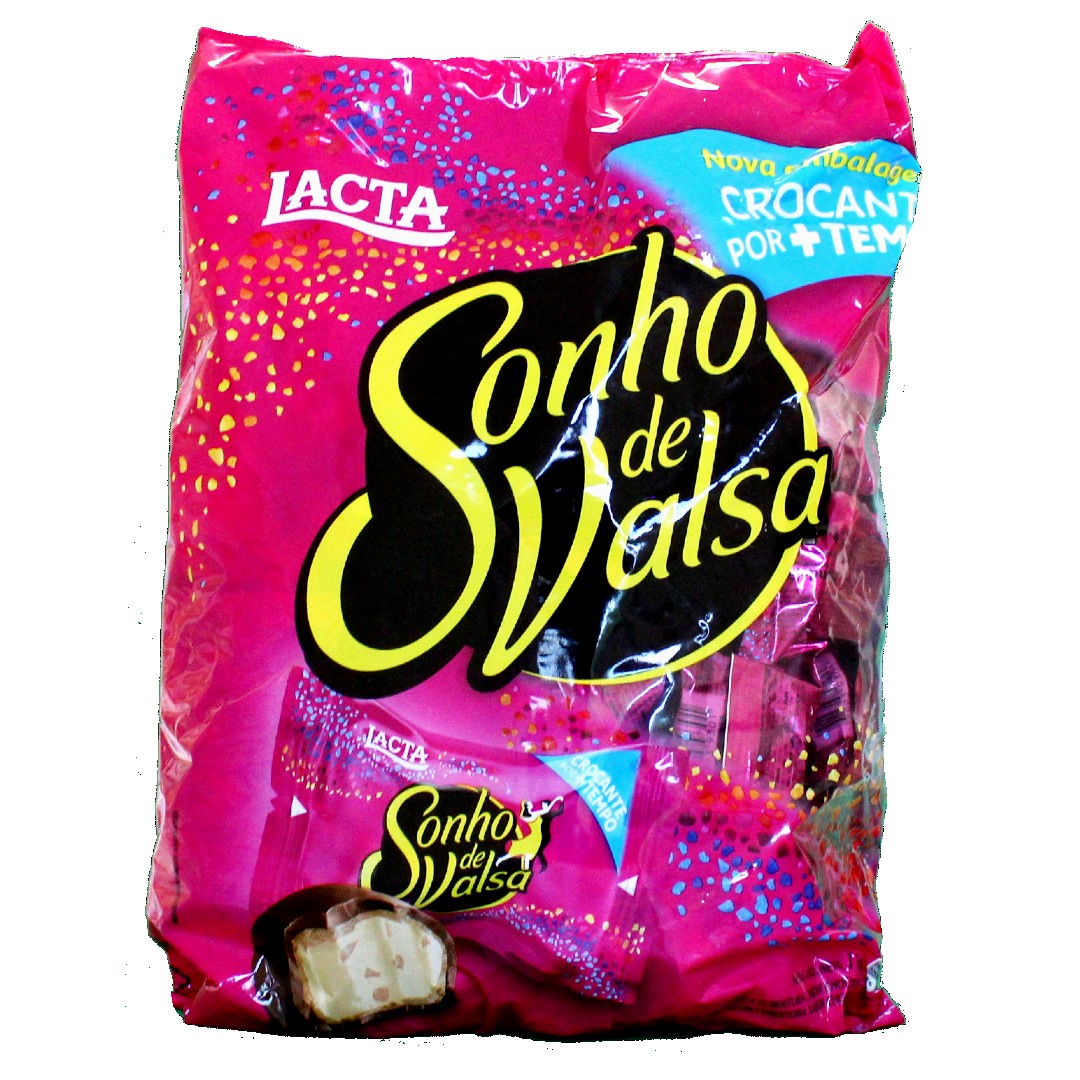 Bombom Sonho de Valsa, Schokoladenpraline, Lacta, 1kg latin-flavour