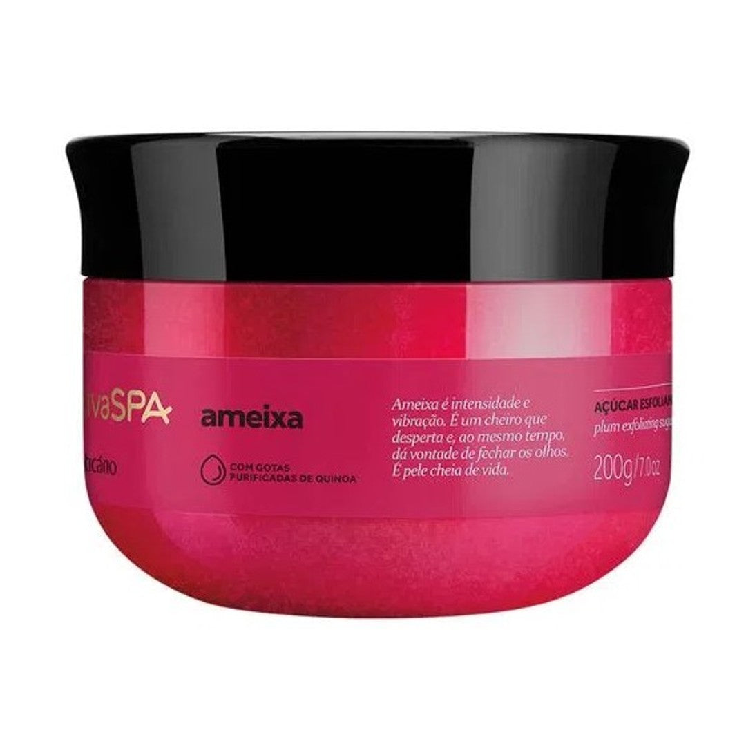 NSPA Acúcar esfoliante Ameixa, Zuckerpeeling, Boticário, 200g