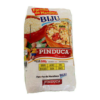 Biju, Farinha Mandioca Floco, Maniokmehl Flocken, Pinduca, 500g