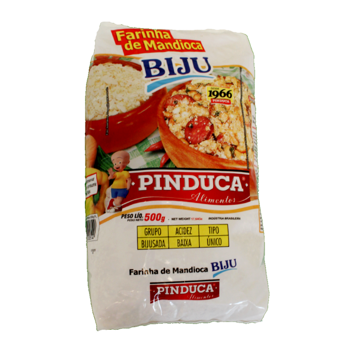 Biju, Farinha Mandioca Floco, Maniokmehl Flocken, Pinduca, 500g
