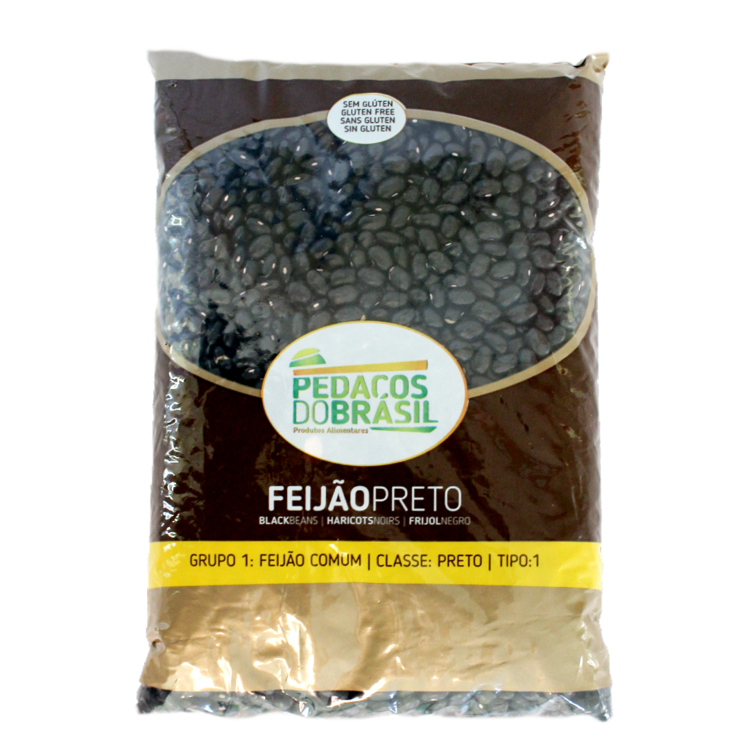 Feijao preto, Schwarze Bohnen, Pedacos do Brasil, 1kg