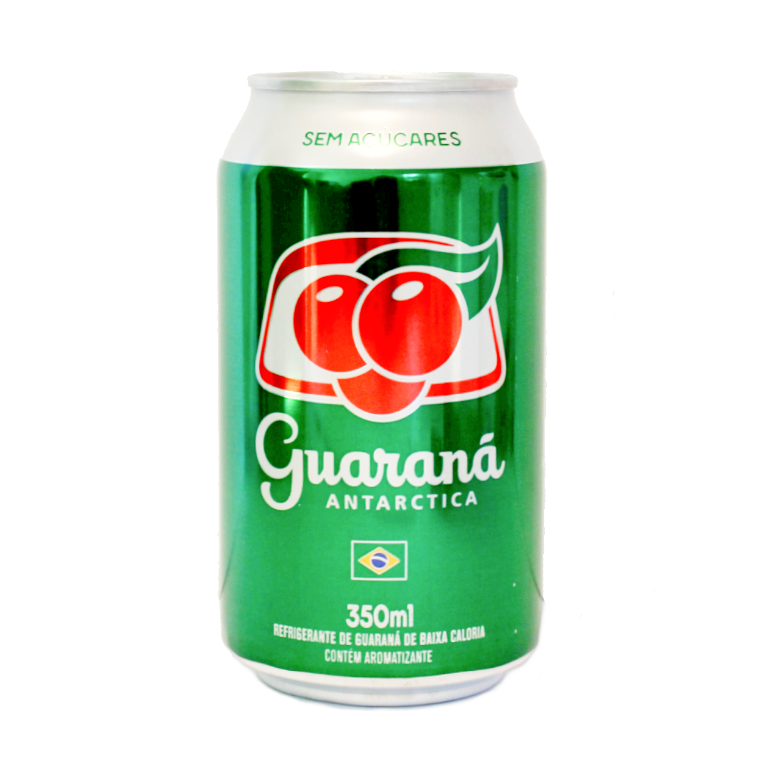 Guaraná Zero, Antárctica, 350ml - latin-flavour