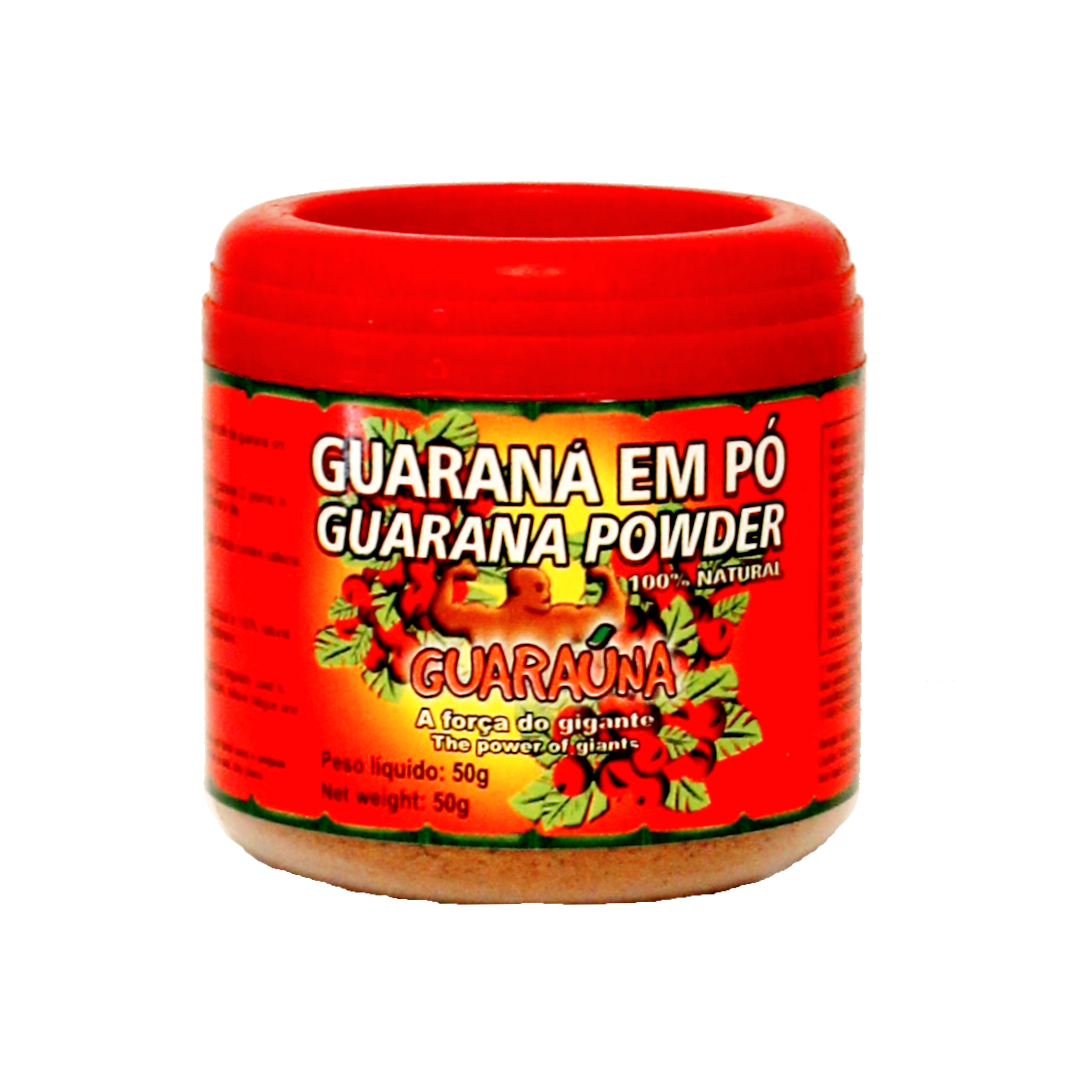 Guarana em pó, Guarana-Pulver, Guaraúna, 50g