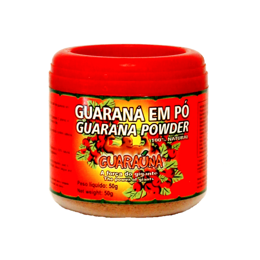 Guarana em pó, Guarana-Pulver, Guaraúna, 50g