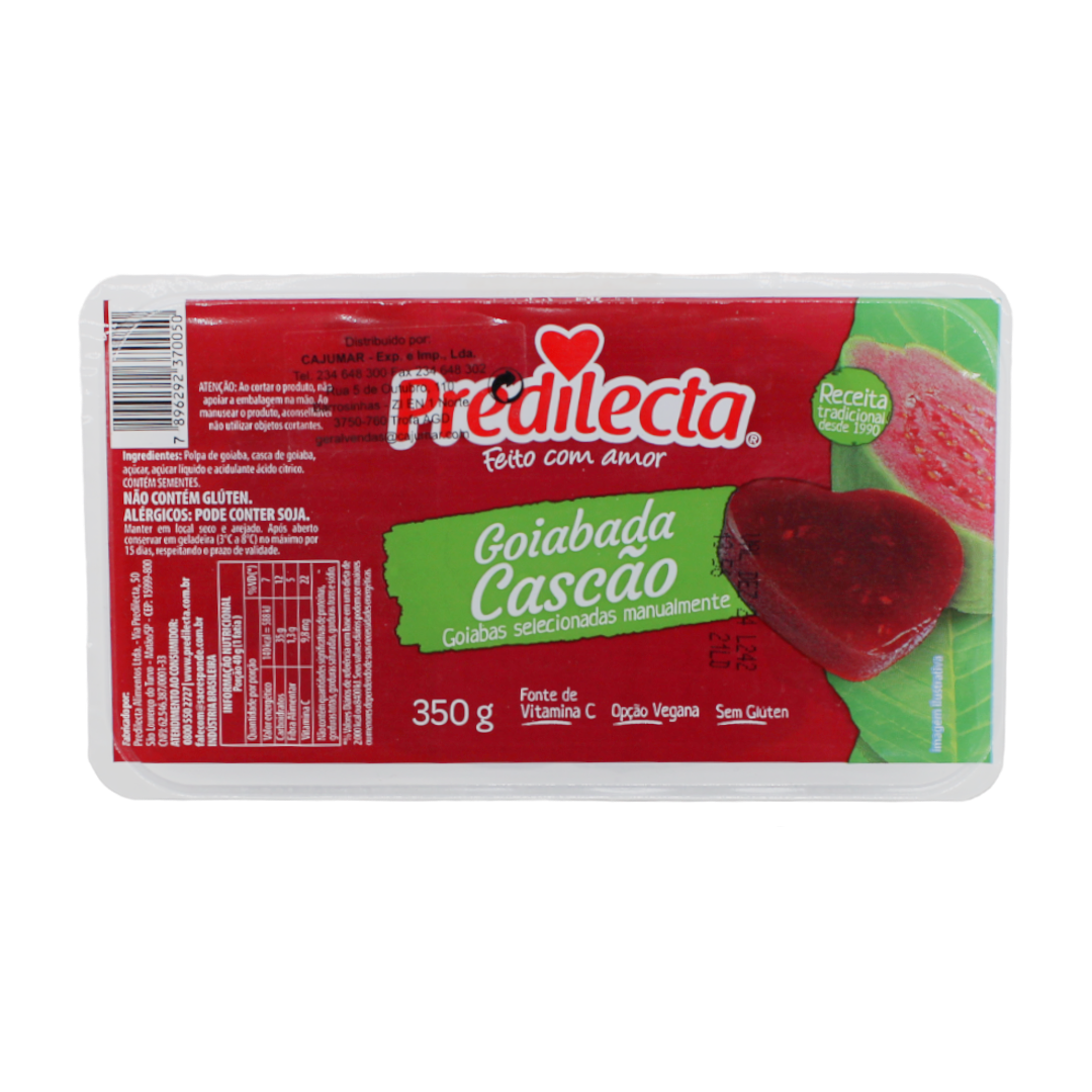 Goiabada Cascao, Guaven Fruchtmark Cascao, Predilecta, 350g