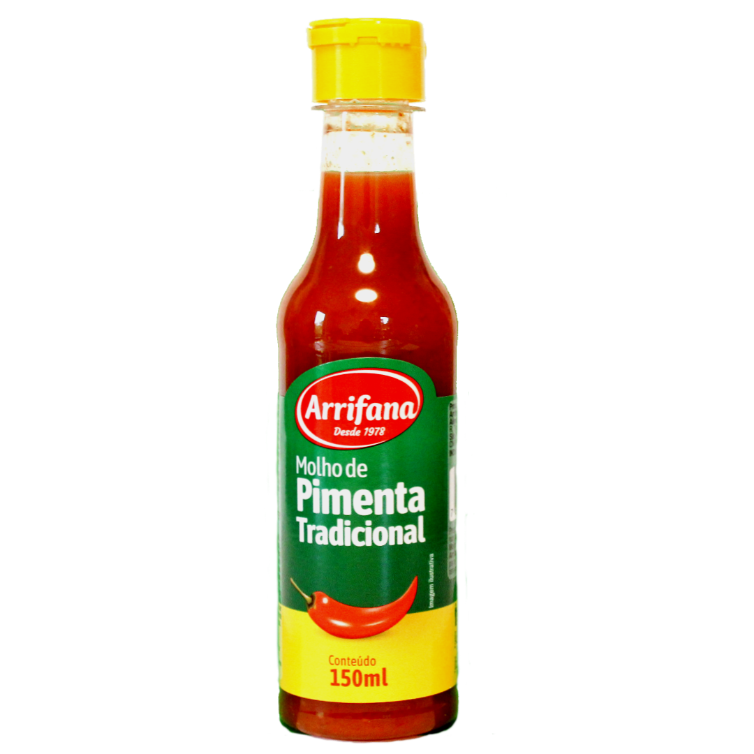 Molho Pimenta Tradicional, Peperoni Sauce, Arrifana, 150ml