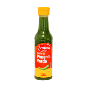 Grüne Peperoni Sauce, Molho de Pimenta verde, Arrifana, 150ml