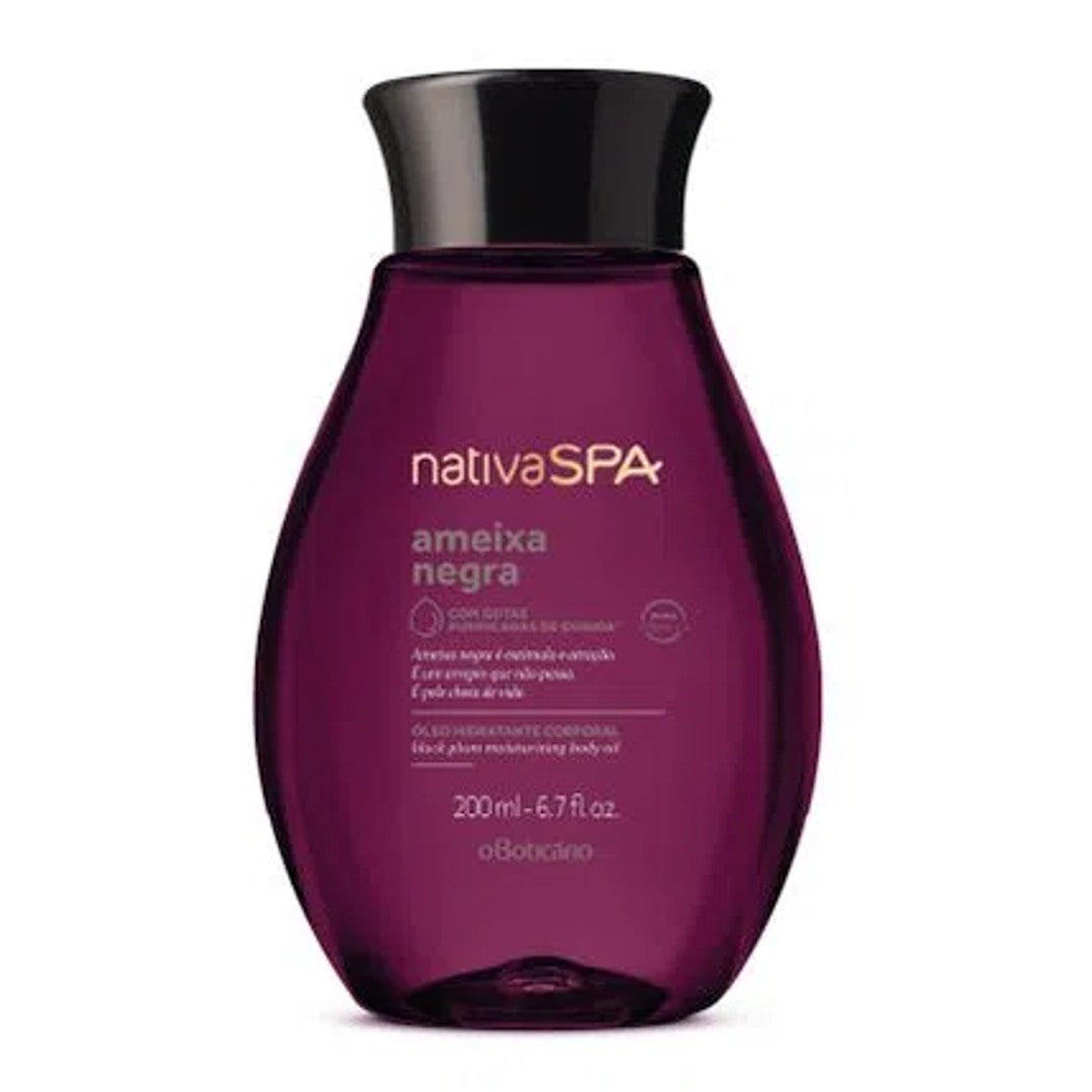 NSPA Óleo Hidratante Ameixa Negra, Körperöl, Boticario, 200ml