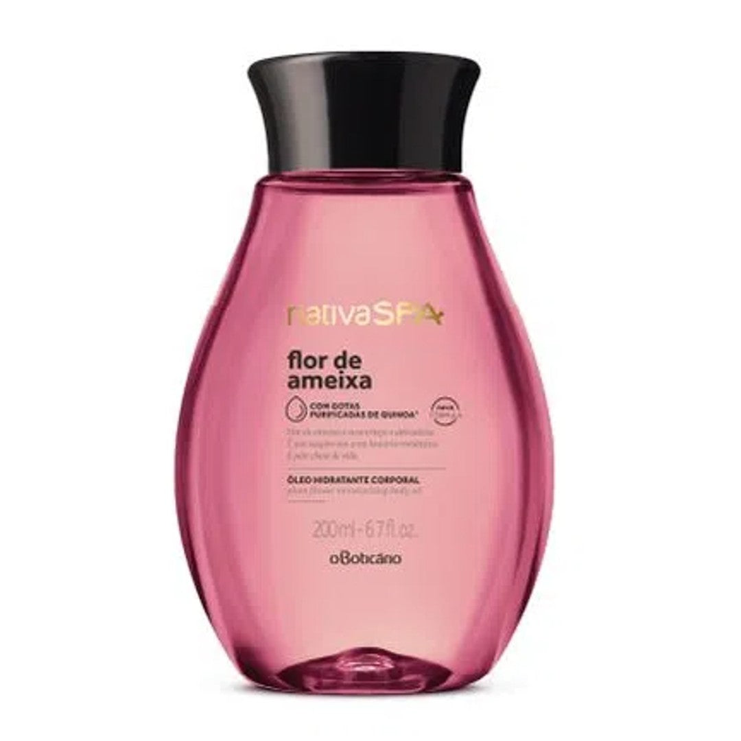 NSPA Óleo Hidratante Flor de Ameixa, Körperöl, Boticario, 200ml