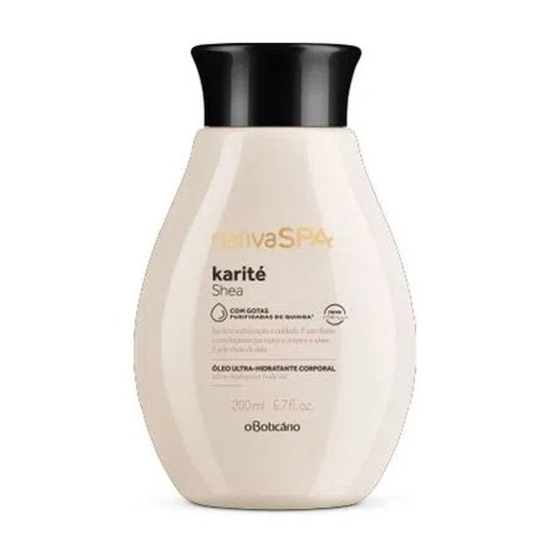 NSPA Óleo Hidratante Karité, Körperöl, Boticário, 200ml