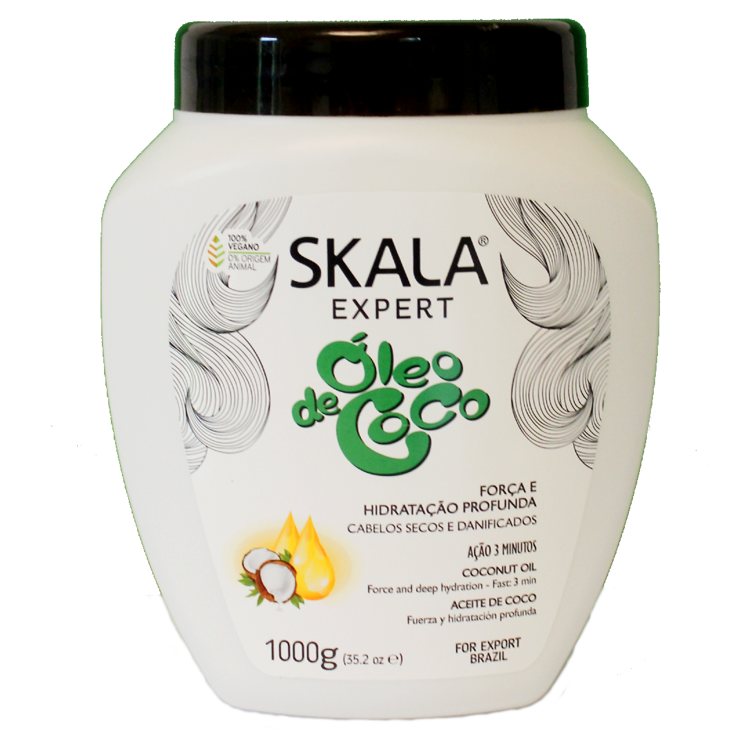 Creme Cabelo Oleo Coco, Haarcreme Kokosöl, Skala, 1kg