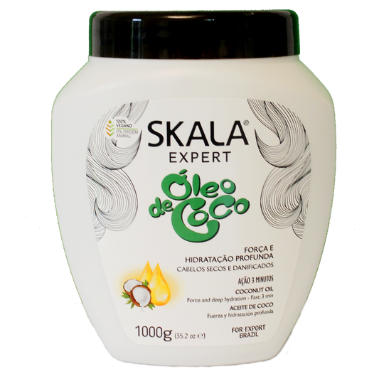 Creme Cabelo Oleo Coco, Haarcreme Kokosöl, Skala, 1kg