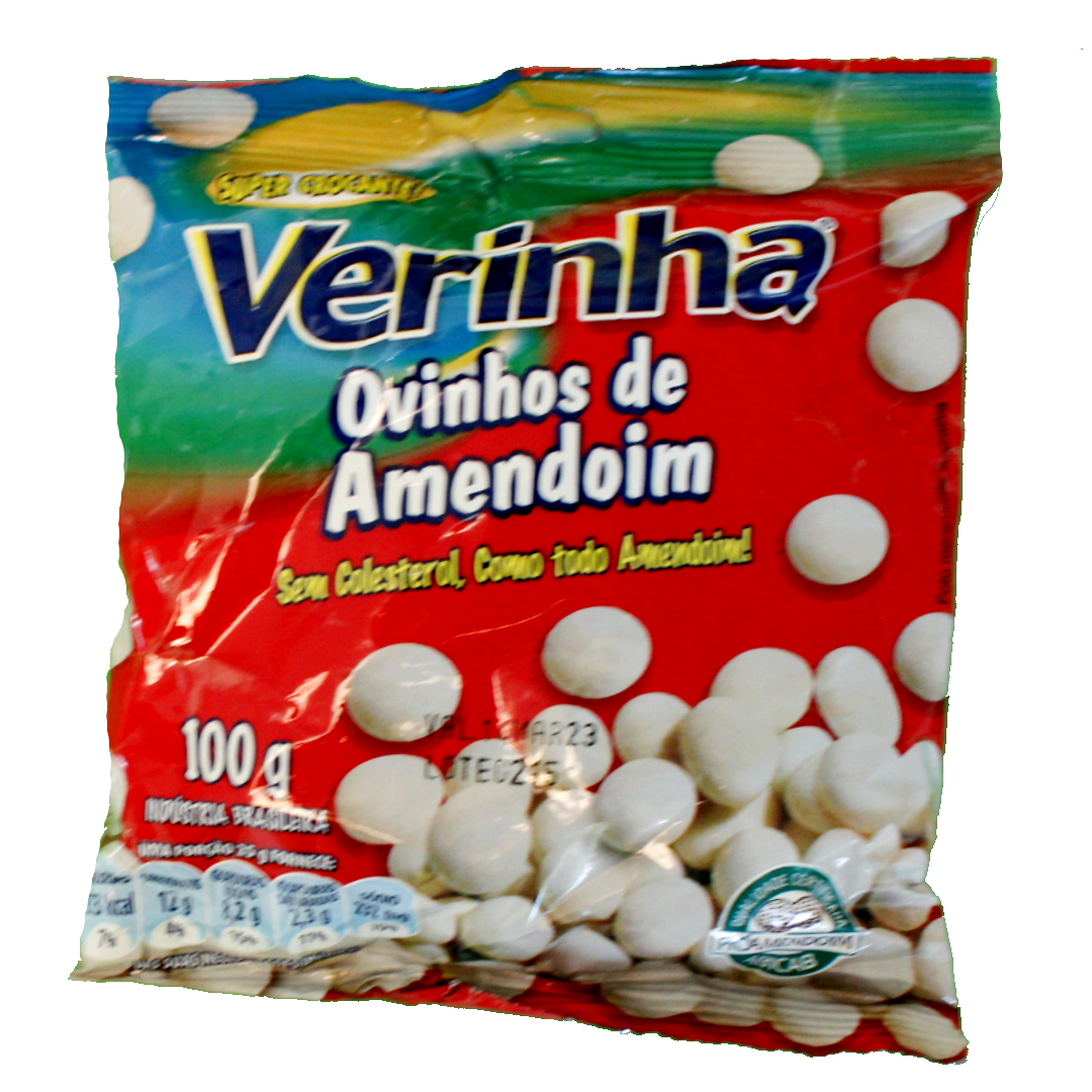 Erdnuss mit Polvilhoschale, Ovinhos de Amendoim, Verinha, 100g