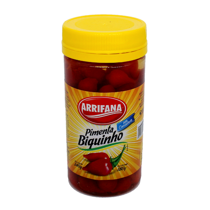 Pimenta Biquinho vermelho, Chillischoten, Arrifana, 340g