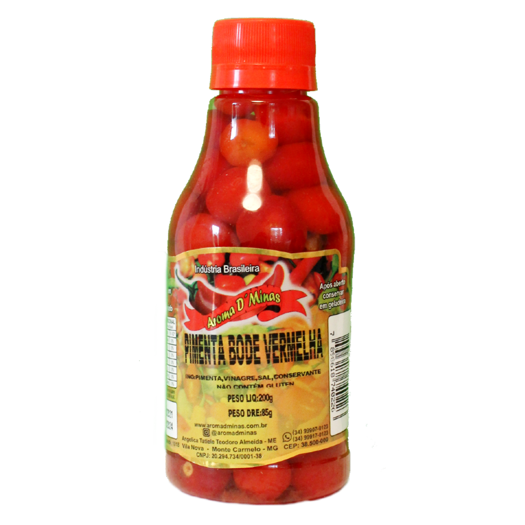 Pimenta Bode Vermelha, Chillischoten, Aroma D'Minas, 200g