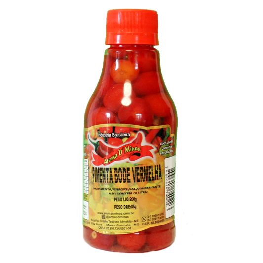 Pimenta Bode Vermelha, Chillischoten, Aroma D'Minas, 200g