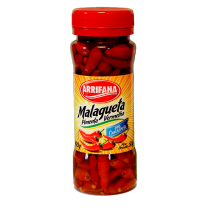 Pimenta Malagueta vermelha, Chilischote, Arrifana, 100g