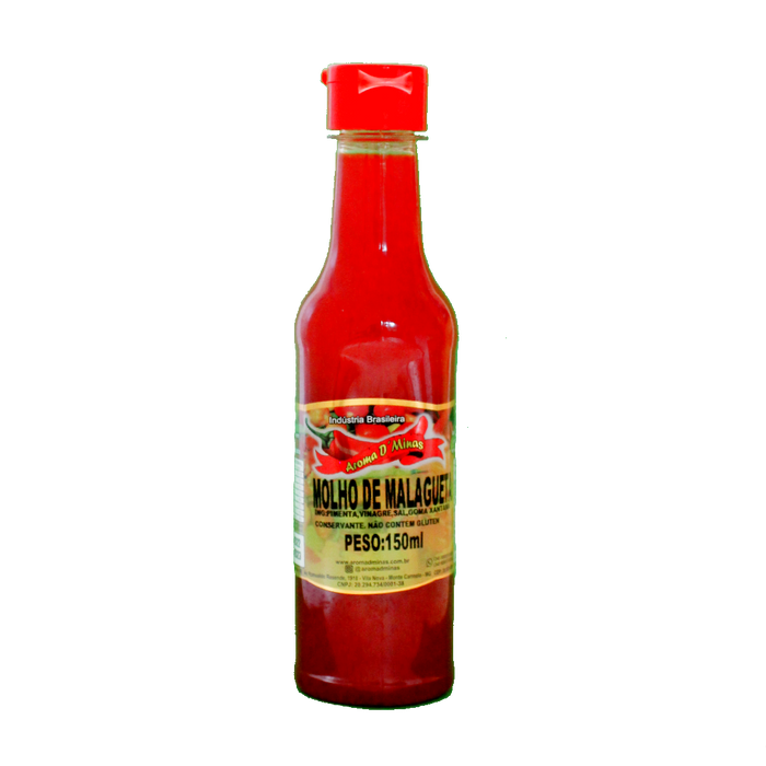 Molho de Malagueta, Rote Peperoni Sauce, Aroma D'Minas, 150ml