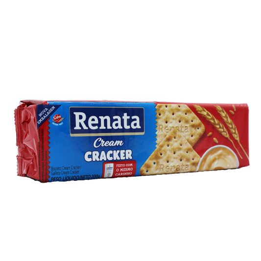 Biscoito Cracker, Weizenkeks, galletitas, Renata, 200g