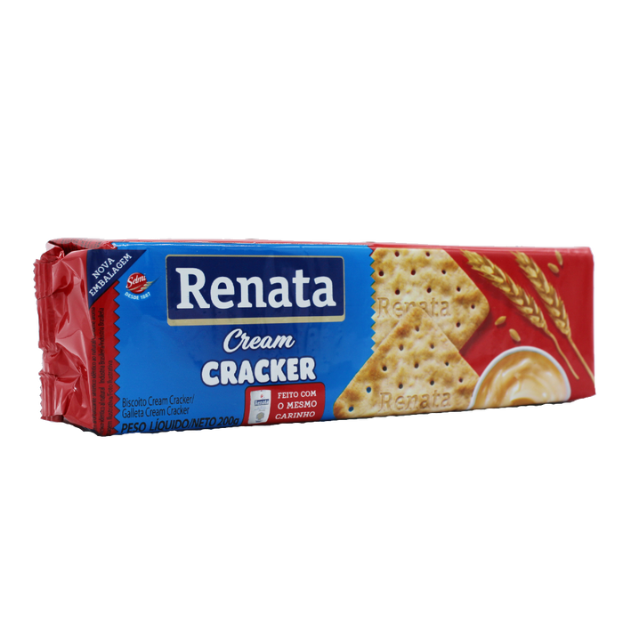 Biscoito Cracker, Weizenkeks, galletitas, Renata, 200g