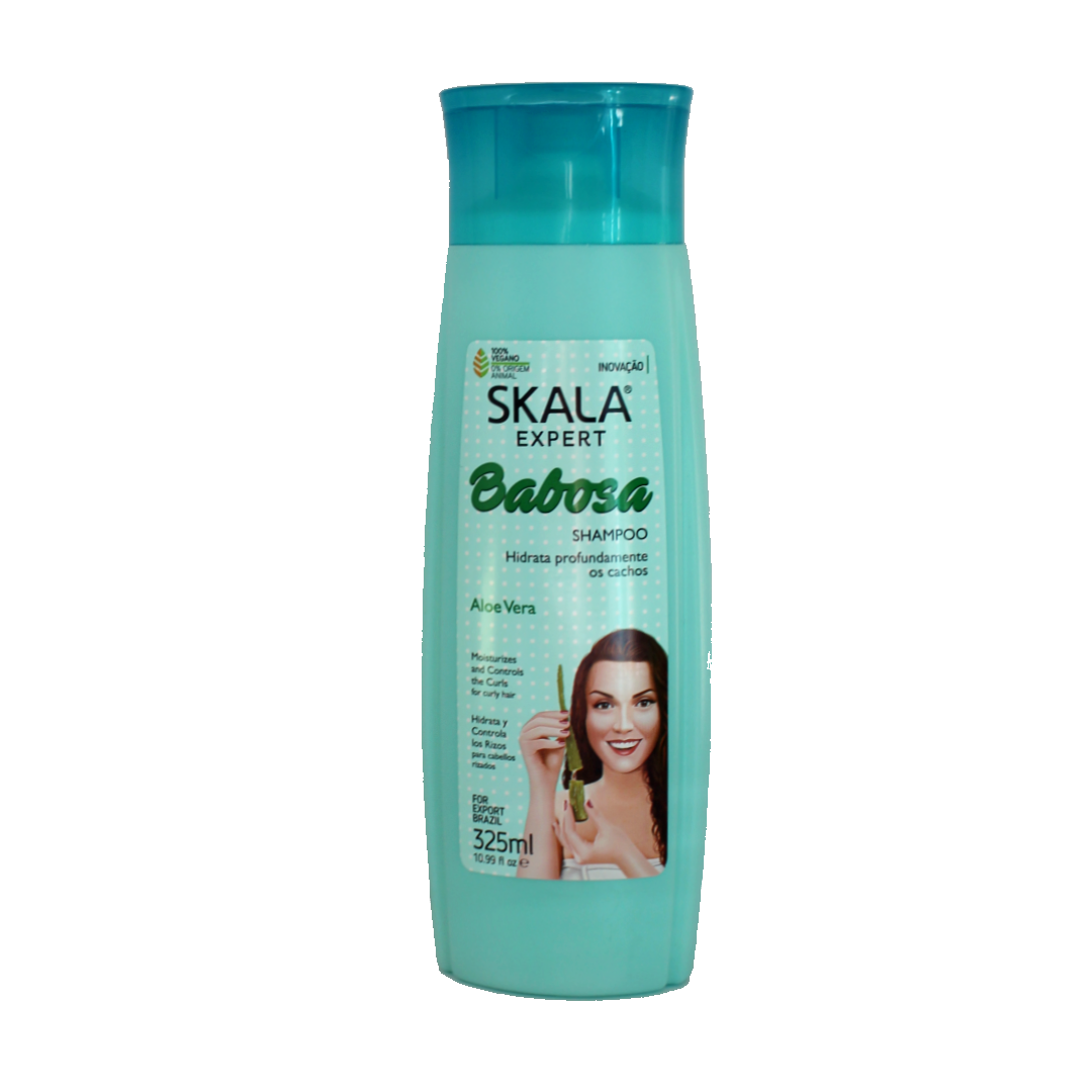 Shampoo Babosa, Aloe Vera für lockige Haare, Skala, 325ml